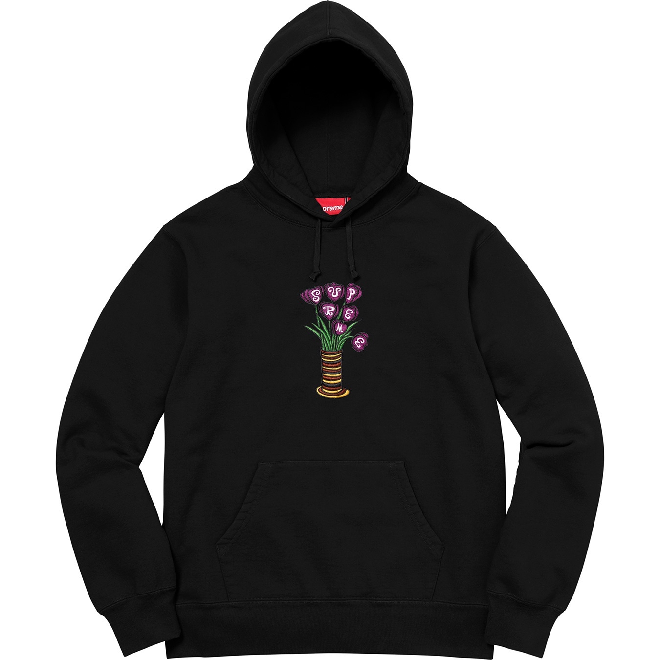 Flowers Hooded Sweatshirt view 6